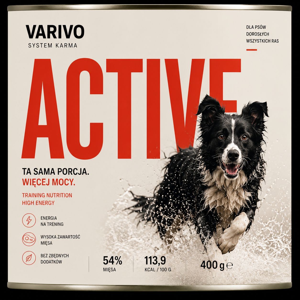 Puszka Varivo Mode Active